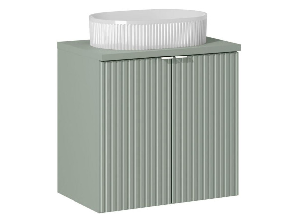 Zestaw meblowy 60cm z blatem i umywalką nablatową beyond