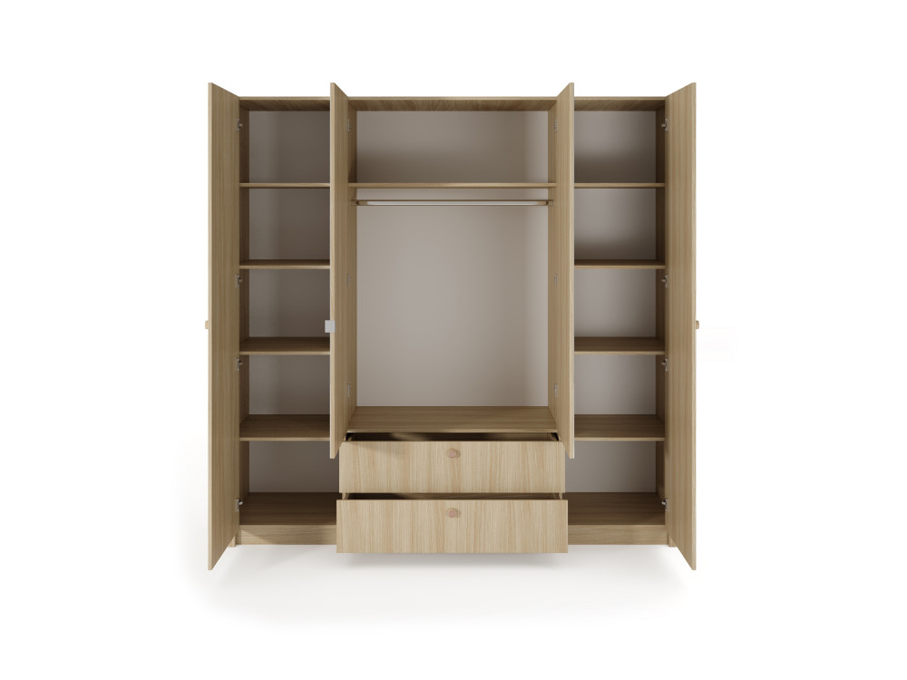 SZAFA 213 4D2S VIKI Kolor DĄB BARISTA. Stwórz...