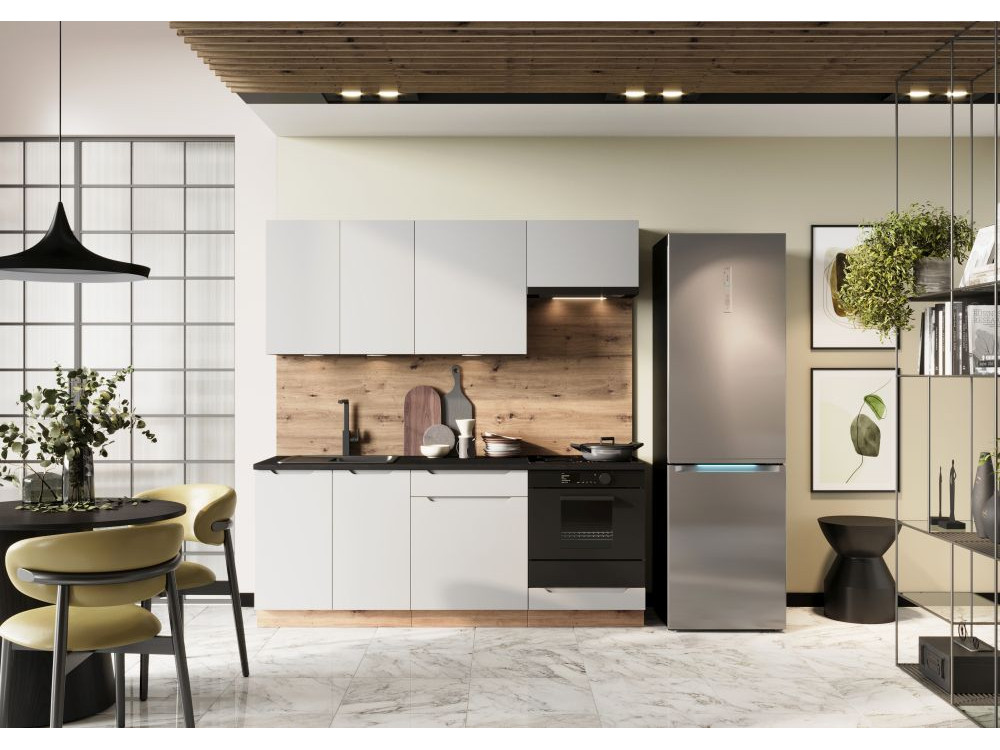 ISABEL POPIEL/JASNY SZARY MAT/DA ZESTAW 2,0