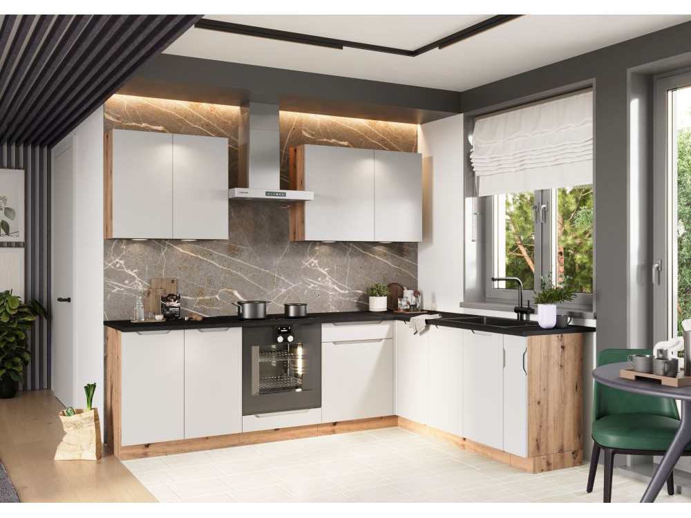 ISABEL POPIEL/JASNY SZARY MAT/DA ZESTAW 2,0x2,6