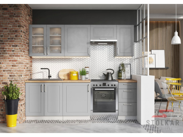 NATALIA JASNY SZARY MAT/PO 1,8/2,4