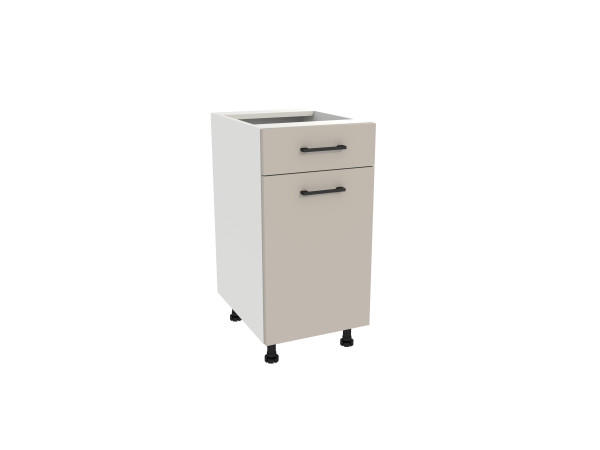 Szafka Dolna Simply D1SH-40 Biały / Kaszmir