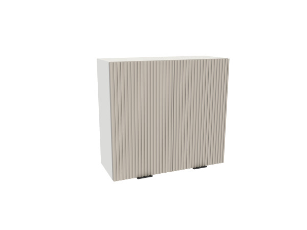 Szafka Górna Simply G2-80 Biały / Kaszmir Lamele