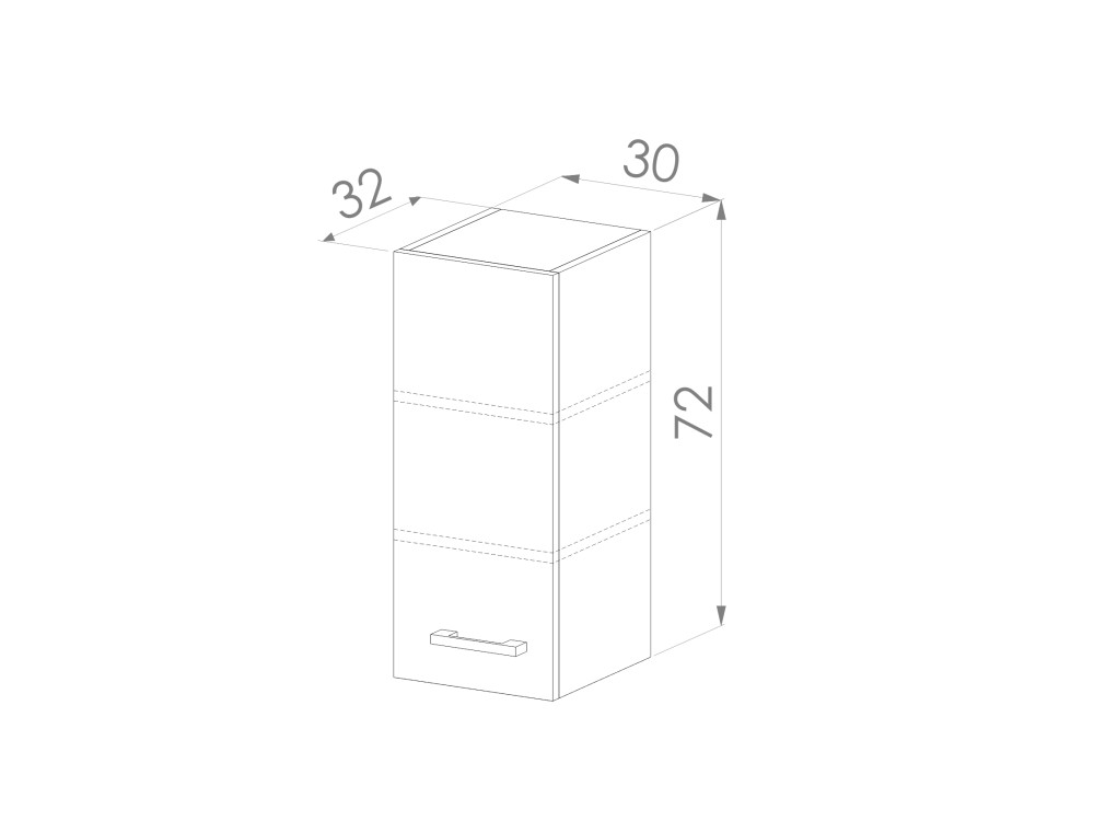 Szafka Górna Simply G-30 Evoke / Evoke