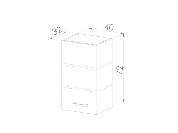 Szafka Górna Simply G-40 Evoke / Evoke