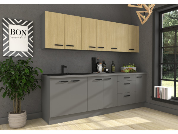 Kuchnia NESSA+SCANDI. Dowolny Wybór Szafek.