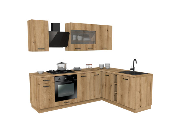 Przykładowe zestawienie kuchni 2.4x1.8m Simply Evoke / Evoke