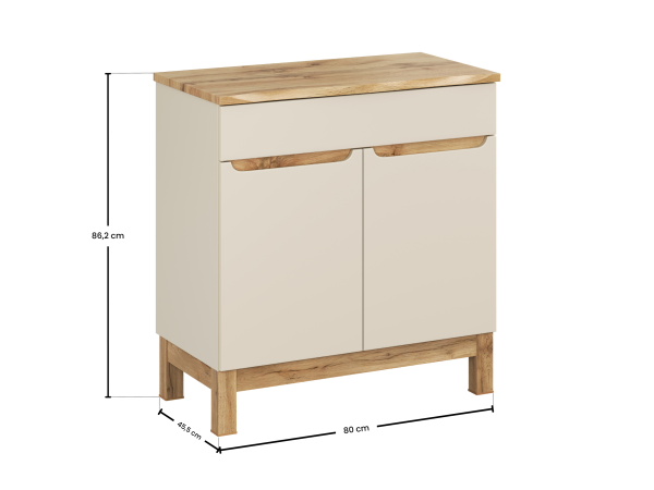 Zestaw meblowy 80cm z blatem