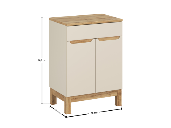 Zestaw meblowy 60cm z blatem