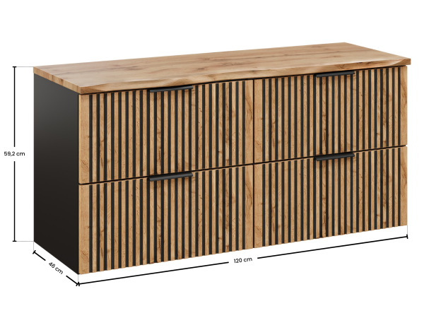 Zestaw meblowy 120cm z blatem