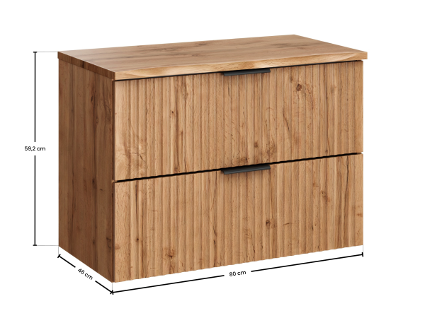 Zestaw meblowy 80cm z blatem