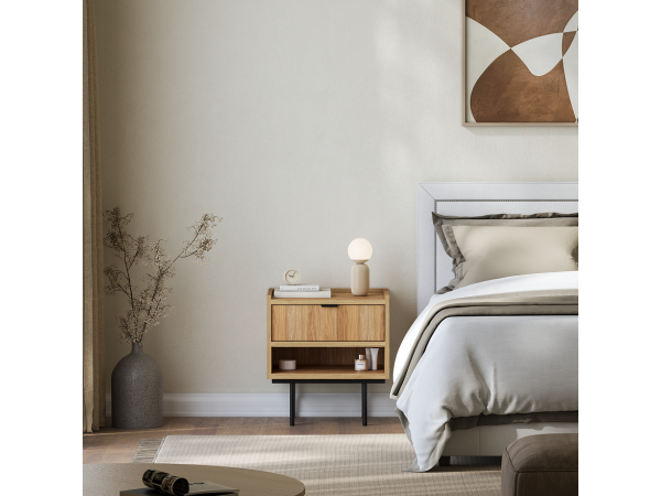 STOLIK STOJĄCY Edison kolor HIKORA NATURALNA . Stwórz...