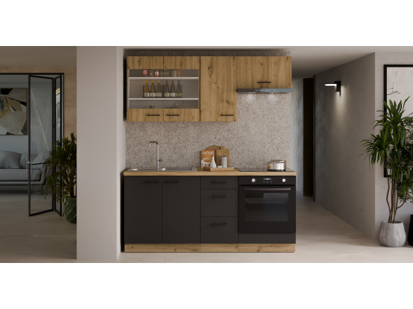 KUCHNIA MODENA 180cm . Dowolna Konfiguracja Szafek. Duży...