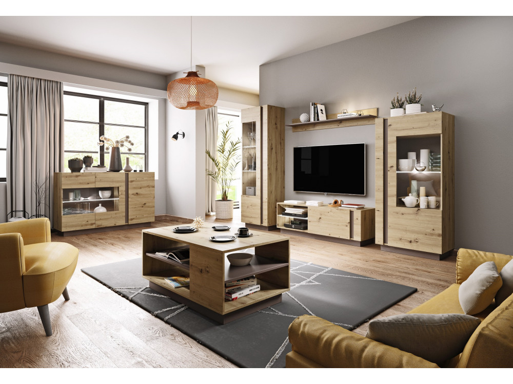 Witryna Niska 72. Meble systemowe ARCO ARTISAN