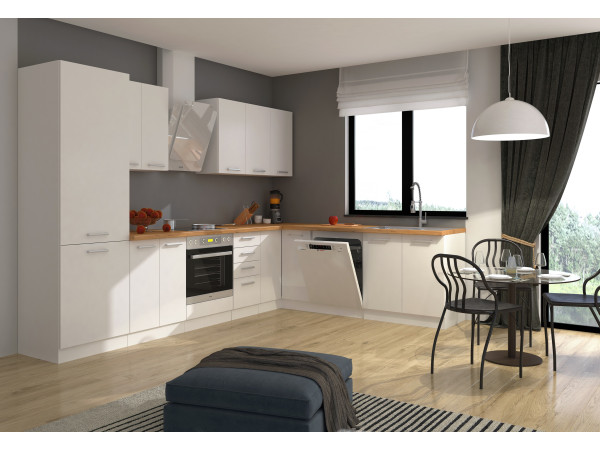 KUCHNIA EKO WHITE. Dowolna Konfiguracja Szafek. Duży...
