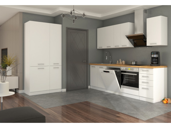 KUCHNIA EKO WHITE. Dowolna Konfiguracja Szafek. Duży...