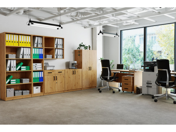 MEBLE BIUROWE Malta kolor Dąb Artisan. DOWOLNY WYBÓR...