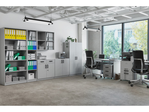 MEBLE BIUROWE Malta kolor Jasny Szary