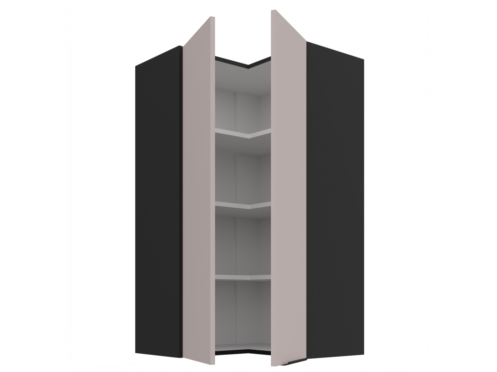 Szafka górna narożna 60x60 GN-108 2F (90°) -...