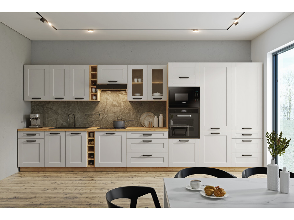 Szafka górna 40 G-108 1F - KUCHNIA LUNA BIAŁA -...