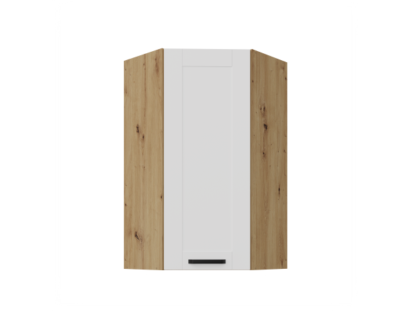 Szafka górna narożna 60x60 GN-90 1F - KUCHNIA LUNA BIAŁA...