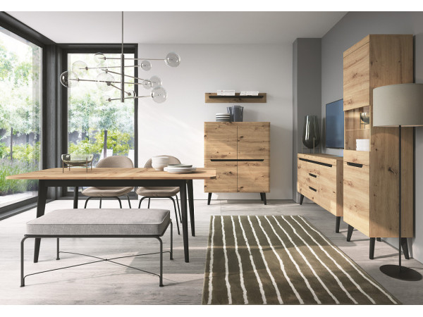 NORDI DĄB ARTISAN. Meble Pokojowe, do Salonu. Komoda,...