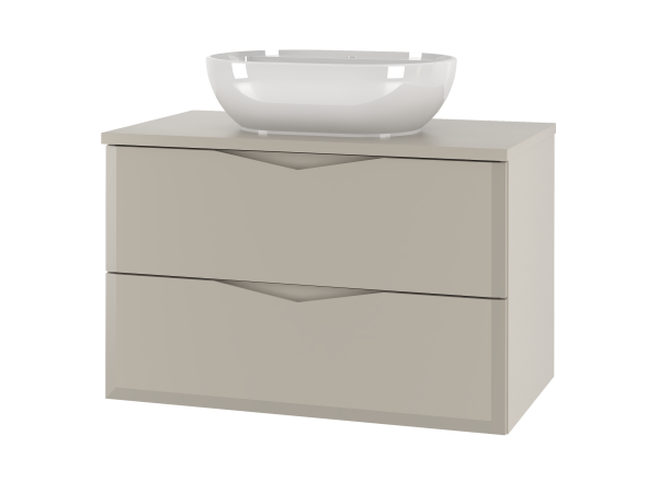 DELICA-01 Szafka z Umywalką i Blatem 80 cm KASZMIR Zestaw-32