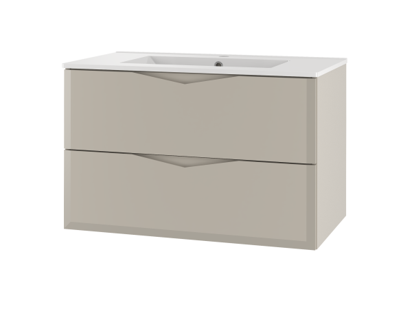 DELICA-01 Szafka z Umywalką Wpuszczaną 80 cm KASZMIR Zestaw-37