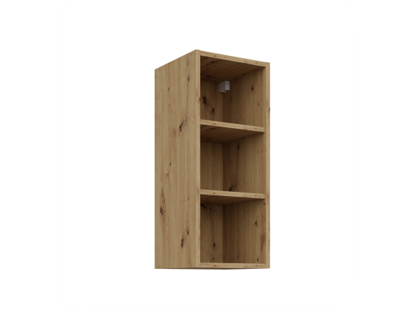 Szafka górna 30 G-72 OTW Kuchnia ARIA Fronty Czarne AFM