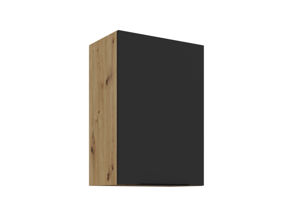 Szafka górna 50 G-72 1F Kuchnia ARIA Fronty Czarne AFM