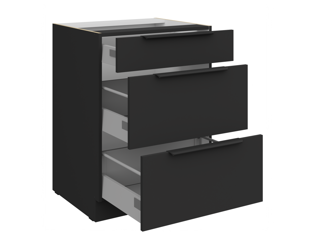 Szafka dolna 3 szuflady 60 D 3S BB Kuchnia ARIA...