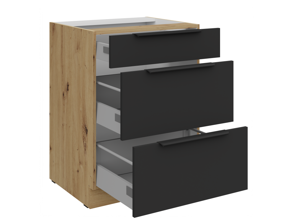 Szafka dolna 3 szuflady 60 D 3S BB Kuchnia ARIA...