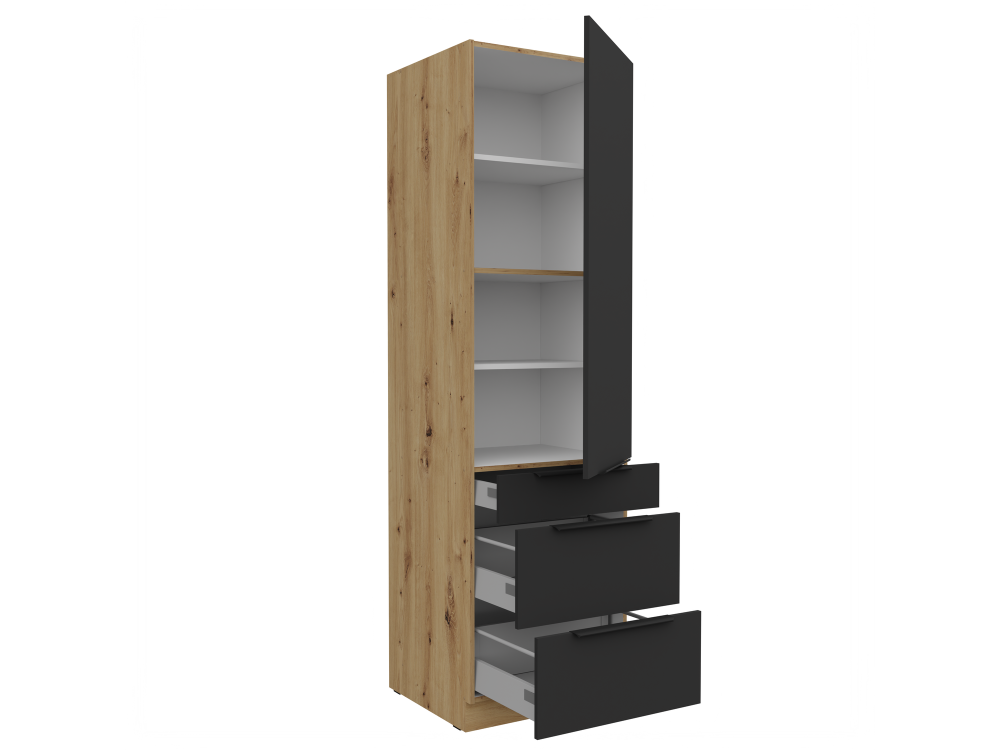 Szafka komin słupek 60 DKS-210 3S 1F Kuchnia...