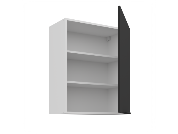 Szafka górna 60 G-72 1F Kuchnia ARIA Fronty Czarne AFM