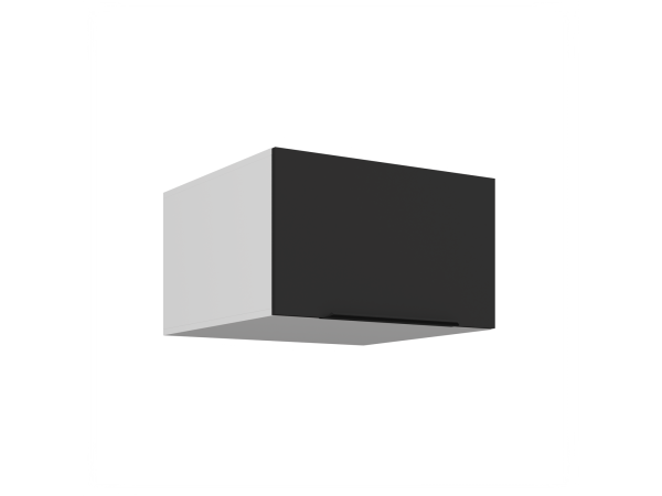 Szafka górna uchylna głęboka 60 NAGU-36 1F Kuchnia ARIA Fronty Czarne AFM