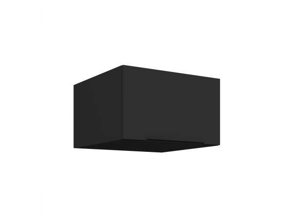 Szafka górna uchylna głęboka 60 NAGU-36 1F Kuchnia ARIA Fronty Czarne AFM