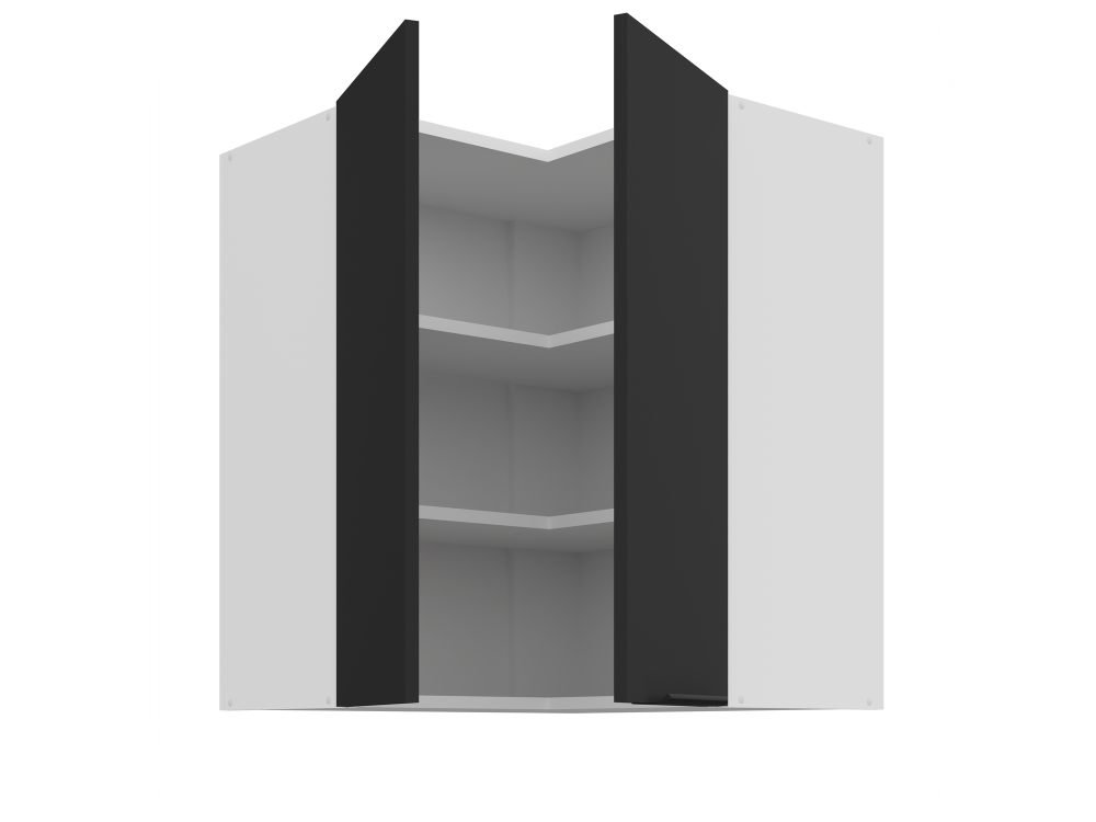 Szafka górna narożnikowa 60x60 GN-72 2F (90°)...