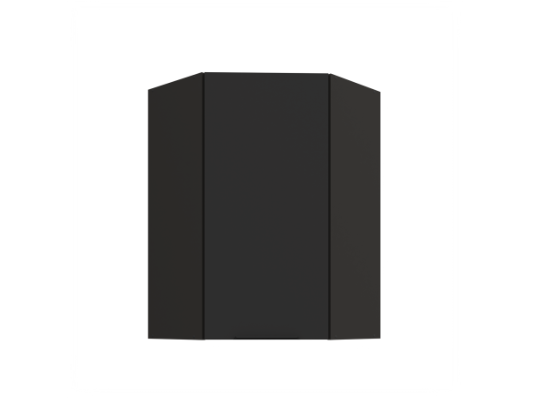 Szafka górna narożna 60x60 GN-90 1F Kuchnia ARIA Fronty Czarne AFM