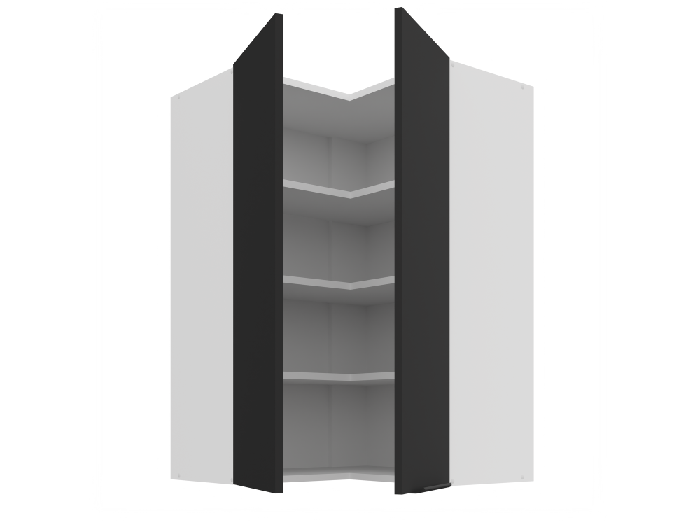 Szafka górna narożna 60x60 GN-90 2F (90°)...