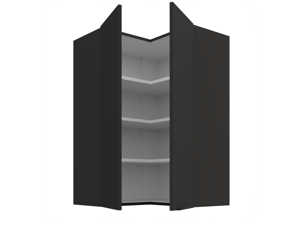 Szafka górna narożna 60x60 GN-90 2F (90°)...