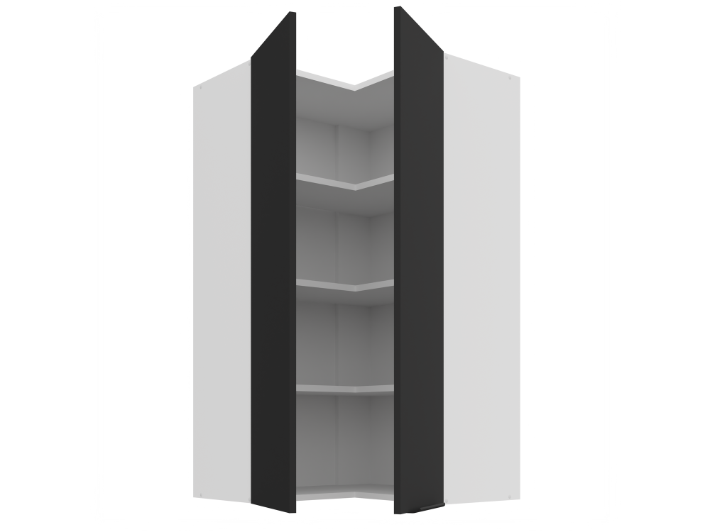 Szafka górna narożna 60x60 GN-108 2F (90°)...