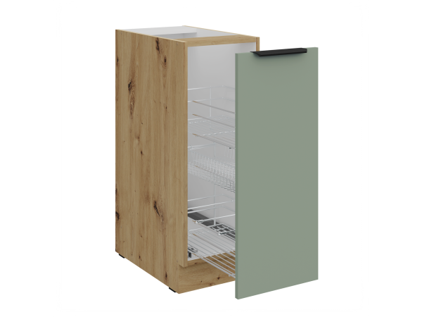 Szafka dolna 30 D CARGO Kuchnia ARIA Fronty AQUAMARINE (Miętowe)