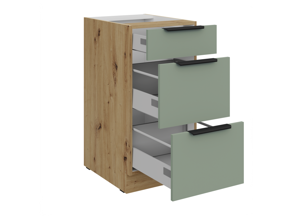 Szafka dolna 3 szuflady 40 D 3S BB Kuchnia ARIA...