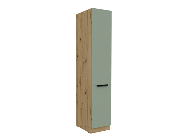 Szafka komin słupek 40 DK-210 2F Kuchnia ARIA Fronty AQUAMARINE (Miętowe)