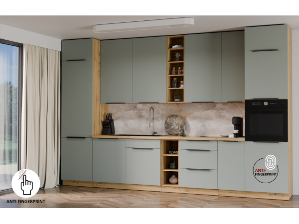 Szafka górna 40 G-72 1F Kuchnia ARIA Fronty AQUAMARINE (Miętowe)