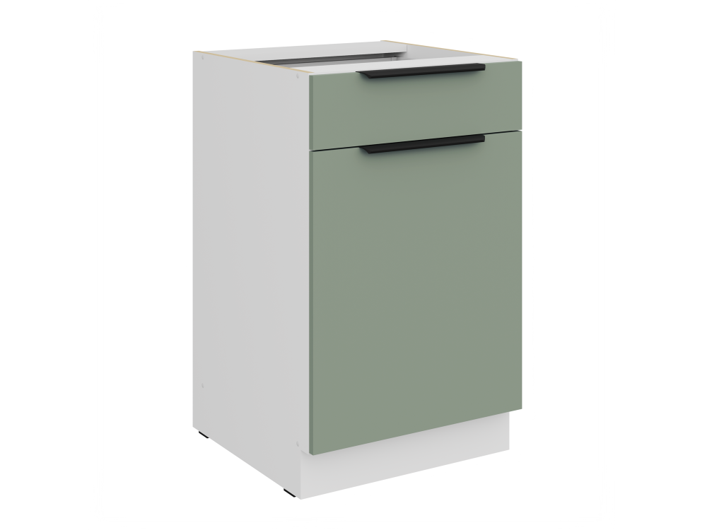 Szafka dolna 1 szuflada + 1 drzwiczki 50 D 1F...