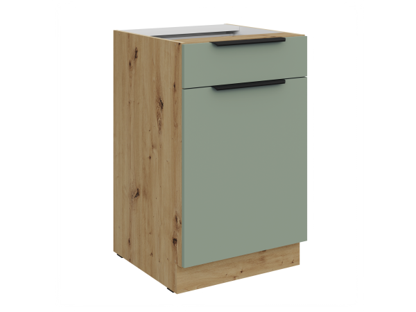 Szafka dolna 1 szuflada + 1 drzwiczki 50 D 1F 1S BB...