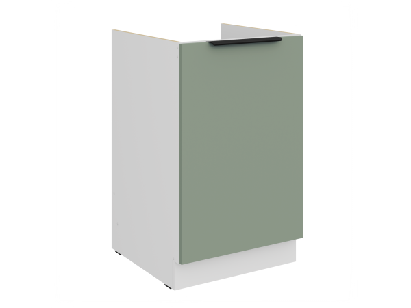 Szafka dolna pod zlew 50 ZL 1F BB Kuchnia ARIA Fronty AQUAMARINE (Miętowe)