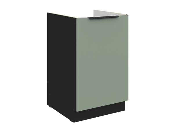 Szafka dolna pod zlew 50 ZL 1F BB Kuchnia ARIA Fronty AQUAMARINE (Miętowe)