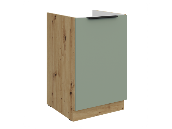 Szafka dolna pod zlew 50 ZL 1F BB Kuchnia ARIA Fronty AQUAMARINE (Miętowe)